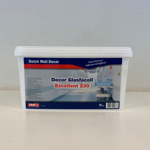 Behanglijm kant en klaar Glasfacoll Excellent 230 10 kg Dutch