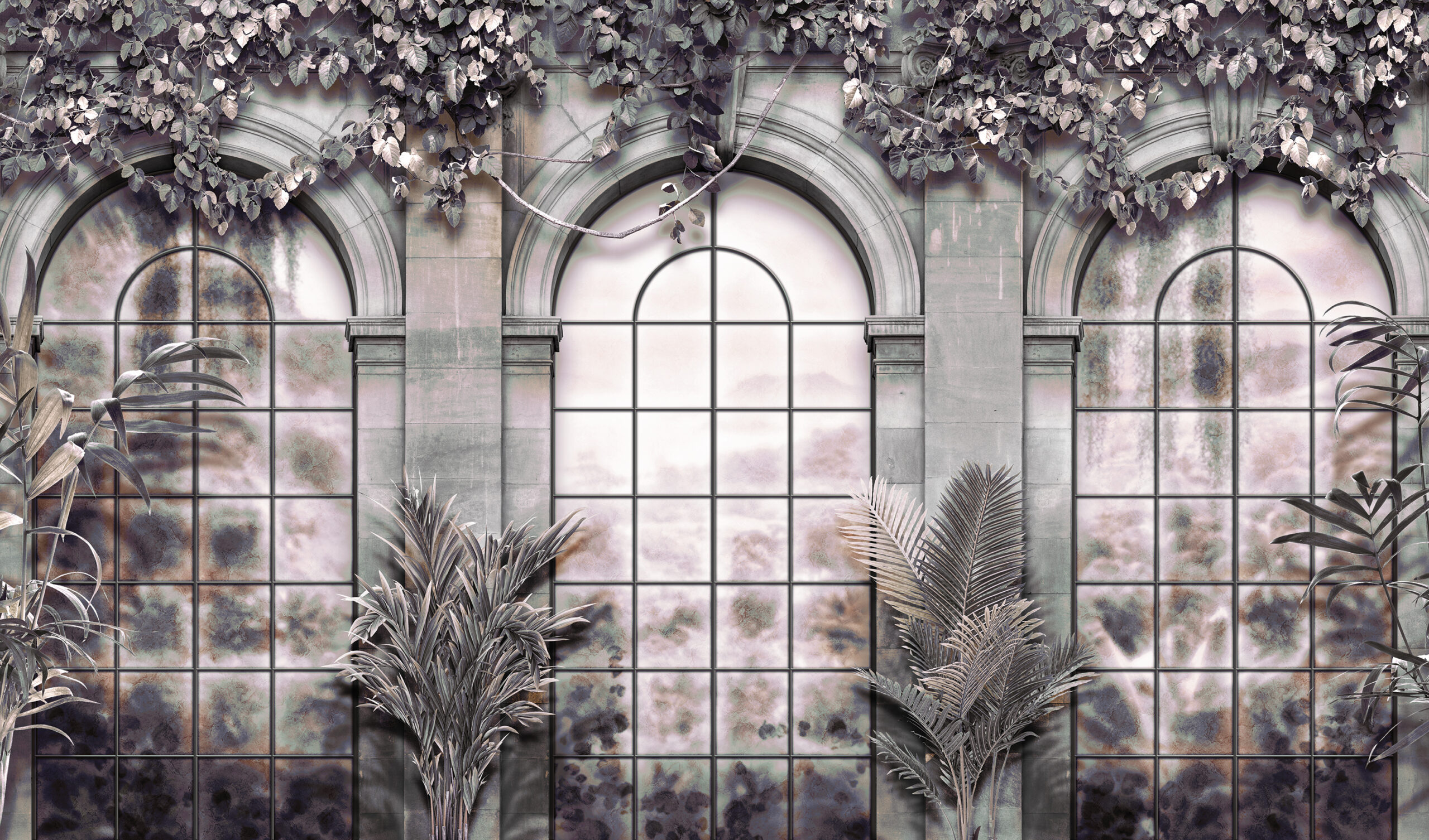 Elements,Of,Architecture,Of,Buildings,,Ancient,Arches,,Columns,,Windows,And