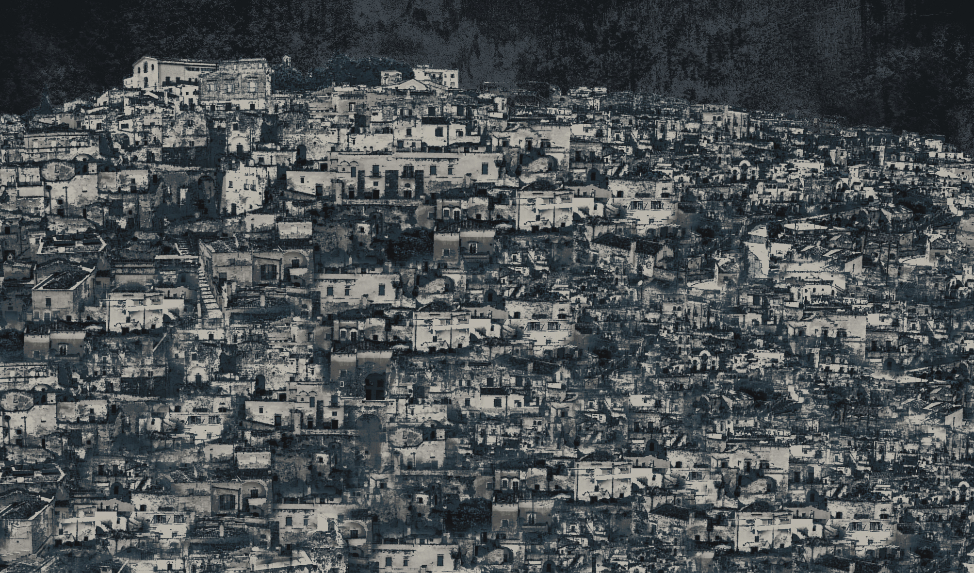 Panorama,Of,Famous,Italian,City,Matera.,Matera,City,In,The